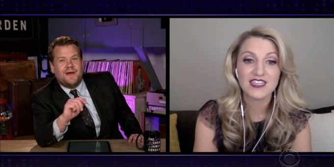 VIDEO: Annaleigh Ashford Talks B POSITIVE and More on THE LATE LATE SHOW