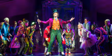 Lucy Maunder And Stephen Anderson of CHARLIE AND THE CHOCOLATE FACTORY at Crown Theat