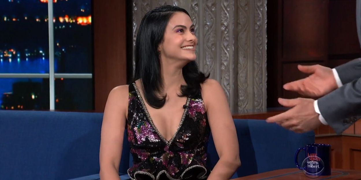 VIDEO: Watch Camila Mendes Talk RIVERDALE on THE LATE SHOW WITH STEPHEN COLBERT Video