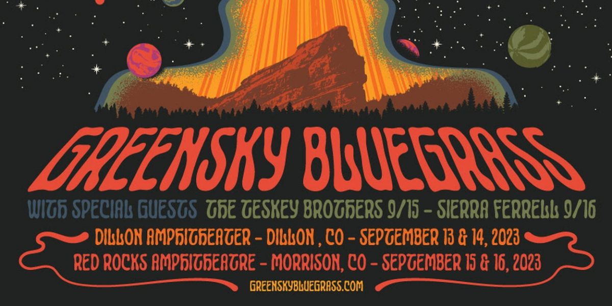 Greensky Bluegrass Announce 2023 Colorado Amphitheater Run