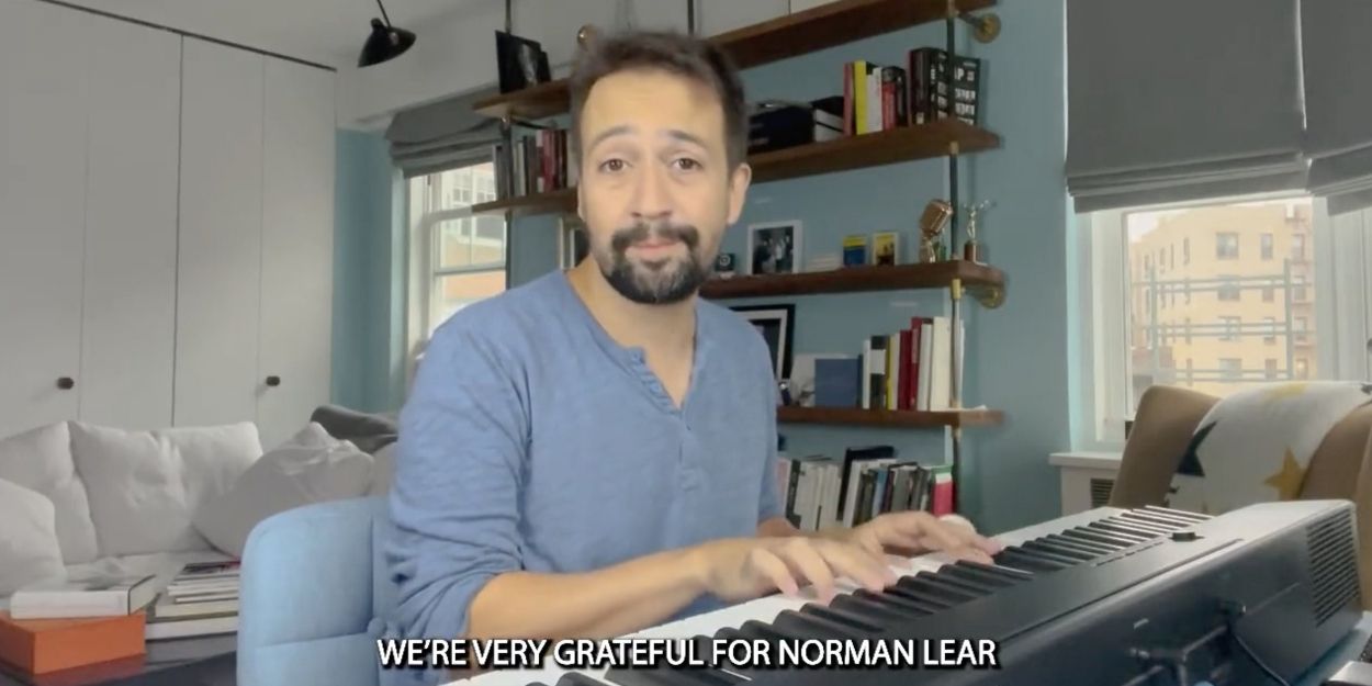VIDEO: Watch Lin-Manuel Miranda Wish Norman Lear Happy Birthday Through Song Video