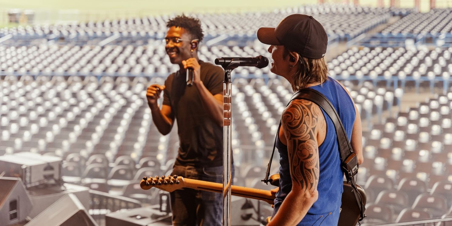 Keith Urban Joined by Breland During 'The Speed of Now' World Tour Stop  Image