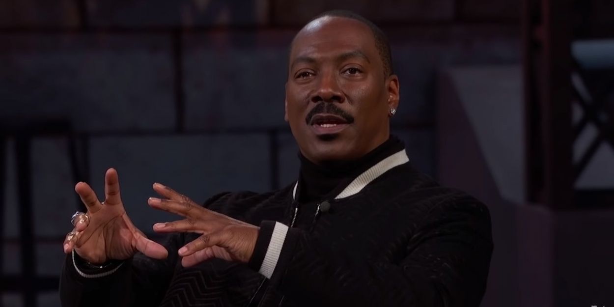 VIDEO: Watch Eddie Murphy Interviewed on JIMMY KIMMEL LIVE! Video