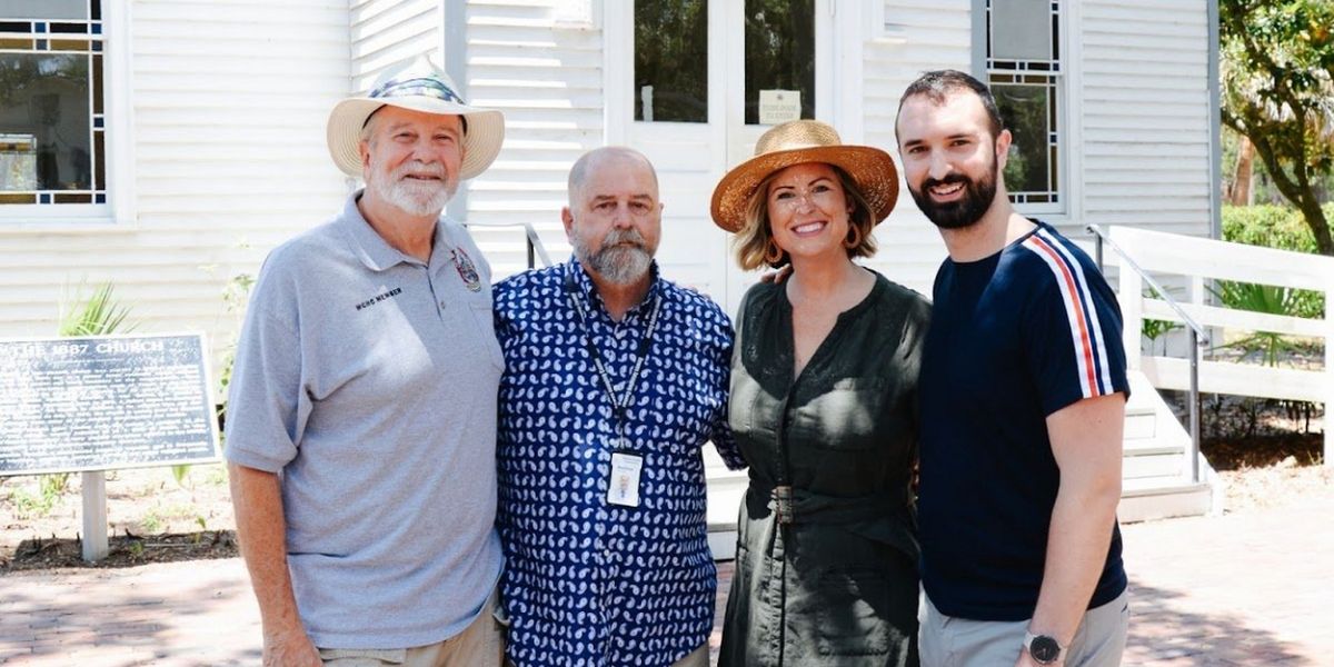 The Hat Theater Collective Donates $4400 To Manatee County Non-Profit For Historical Preservation