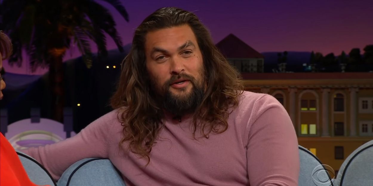 VIDEO: Jason Momoa Talks About His Early Career on THE LATE LATE SHOW WITH JAMES… Video