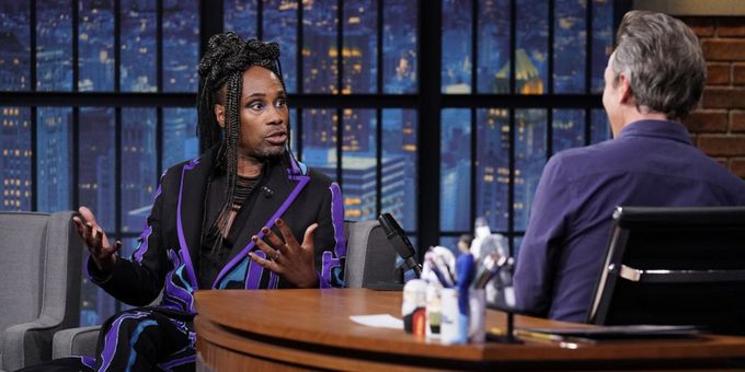 VIDEO: Billy Porter Discusses His Secret DREAMGIRLS Audition at 16-Years-Old on LATE NIGHT WITH SETH MEYERS