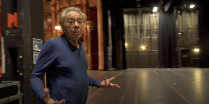VIDEO: Andrew Lloyd Webber Tours the London Palladium