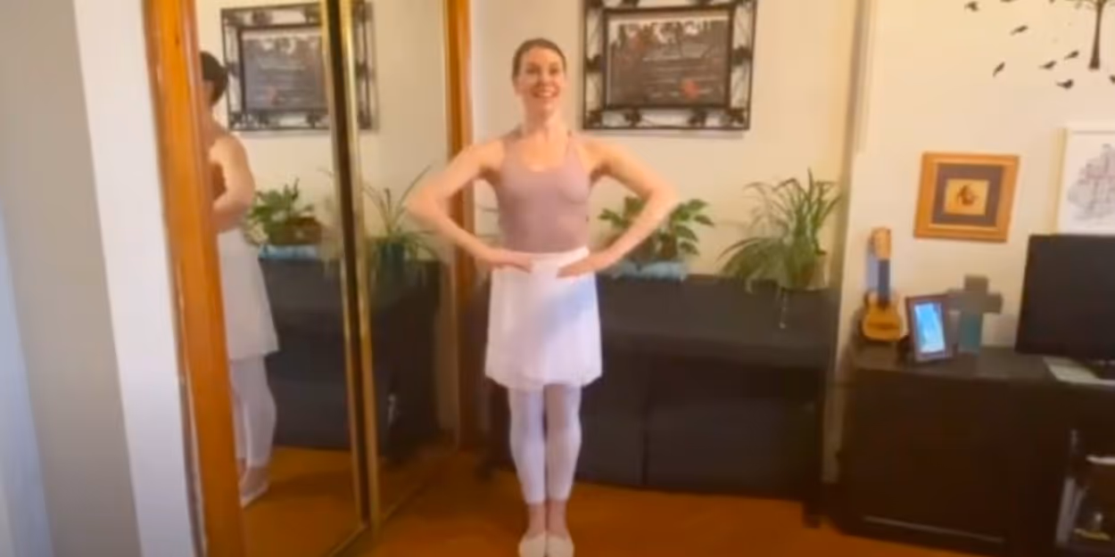 VIDEO: American Ballet Theatre's Sonia Jones Holds Virtual Dance Class For Children Video