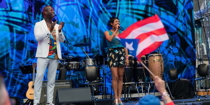 Photos & Video: The Oasis Opens Lincoln Center's SUMMER FOR THE CITY With the Eddie Palmieri Salsa Orchestra