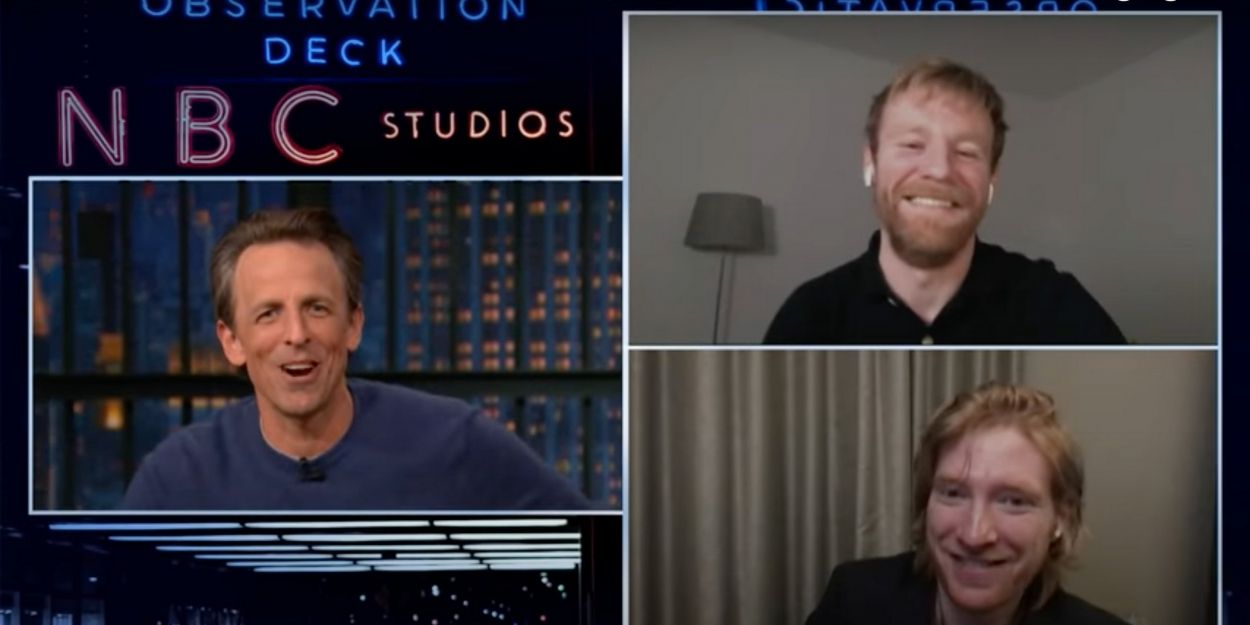 VIDEO: Domhnall & Brian Gleeson Talk FRANK OF IRELAND on LATE NIGHT Video