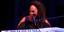 Michelle Johnson of SALUTE TO THE GREAT SINGER-SONGWRITERS at Myron's Cabaret Jazz At