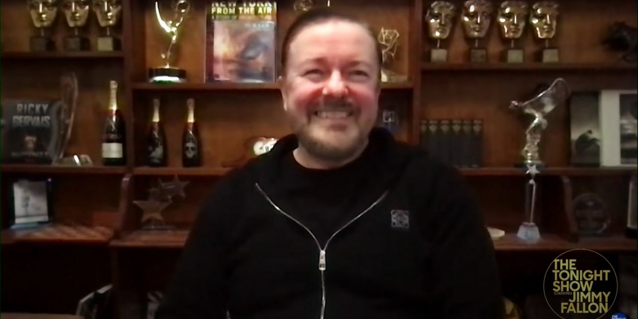 VIDEO: Ricky Gervais Says He Would Fight an Old Lady for the COVID-19 Vaccine on THE… Video