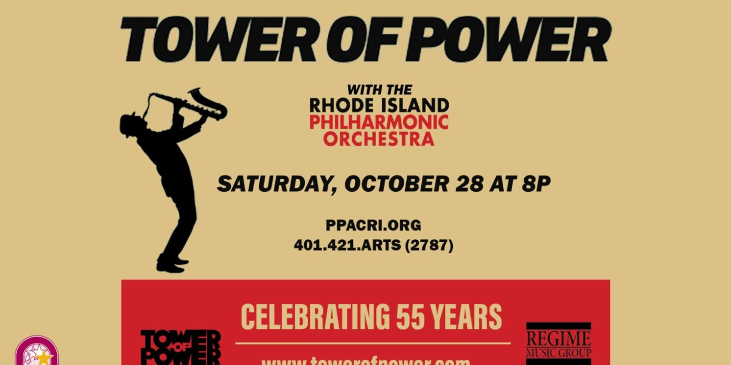 Tower Of Power Performs With The Rhode Island Philharmonic Orchestra At the Providence Performing Arts Center, October 28  Image