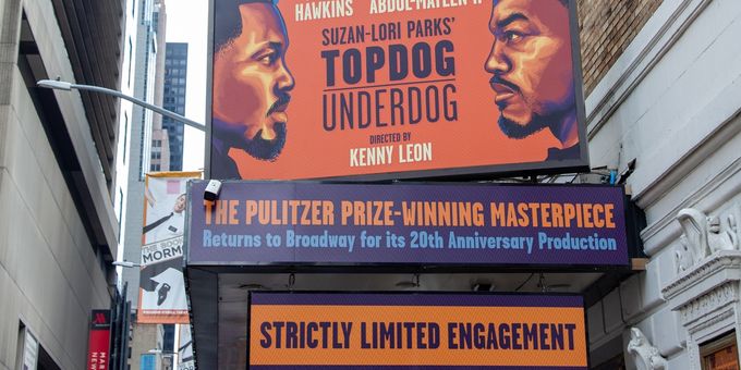 Video: On the Opening Night Red Carpet for TOPDOG/UNDERDOG