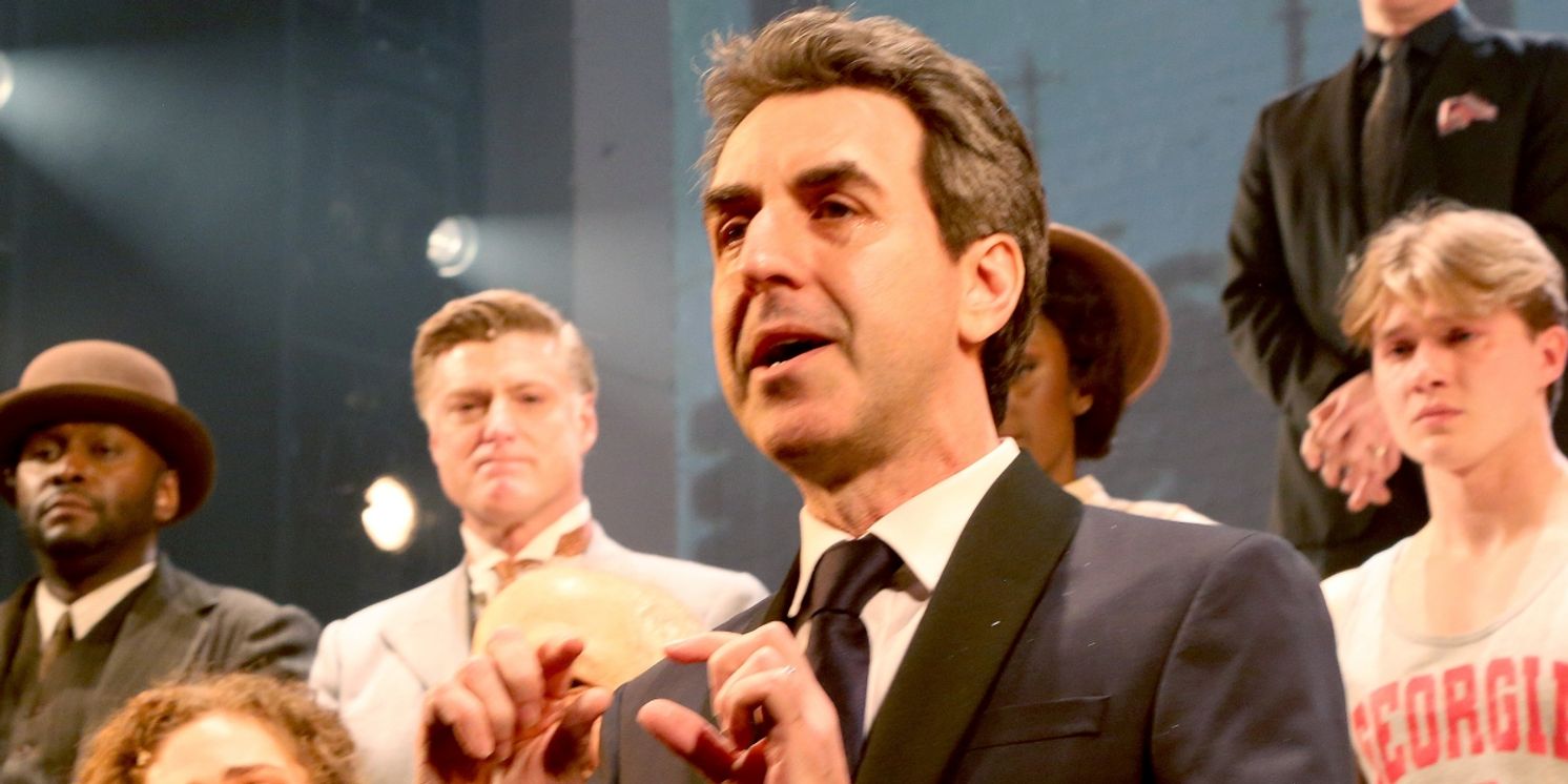 From The Winner's Circle: PARADE Composer Jason Robert Brown Completes His Acceptance Speech In The Press Room  Image