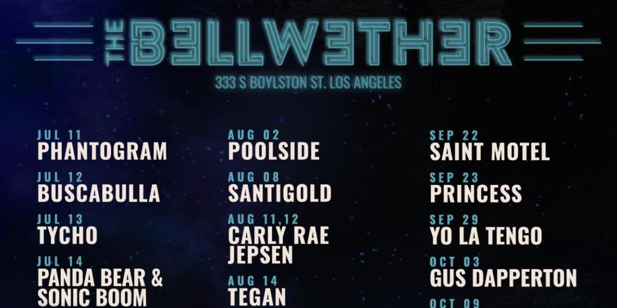 Carly Rae Jepsen, HAIM & More Set Shows at Los Angeles' The Bellwether