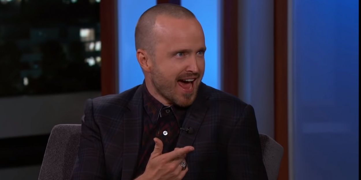 VIDEO: Watch Aaron Paul Talk EL CAMINO on JIMMY KIMMEL LIVE! Video