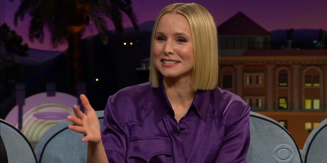 VIDEO: Kristen Bell Talks About Shooting CROSSWALK: THE MUSICAL on THE LATE LATE… Video