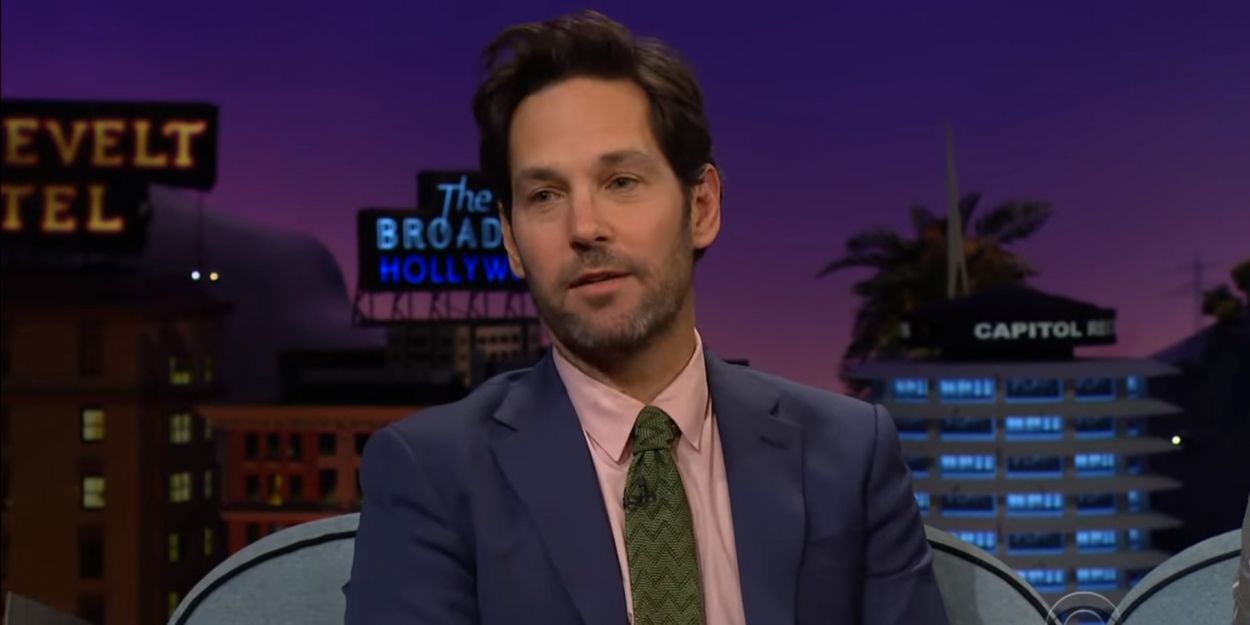 VIDEO: Paul Rudd Talks About Being a Crossword Answer on THE LATE LATE SHOW WITH… Video