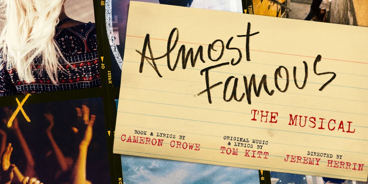 Listen: ALMOST FAMOUS Original Broadway Cast Recording is Available Now  Image