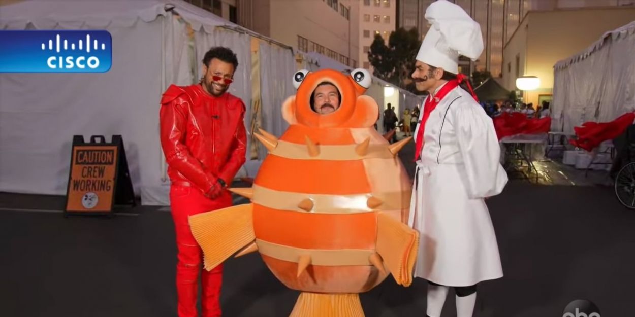 VIDEO: JIMMY KIMMEL LIVE Paid a Visit to a Rehearsal for LITTLE MERMAID LIVE Video