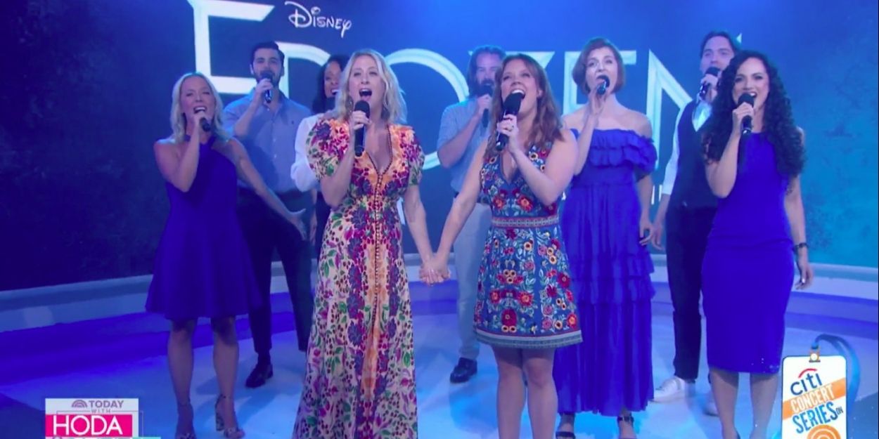 VIDEO: Caissie Levy and Patti Murin Perform FROZEN Finale 'Let It Go' on TODAY Video