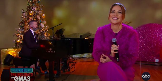 VIDEO: Watch Shoshana Bean, Natasha Yvette Williams & More Celebrate the Holidays on GMA3