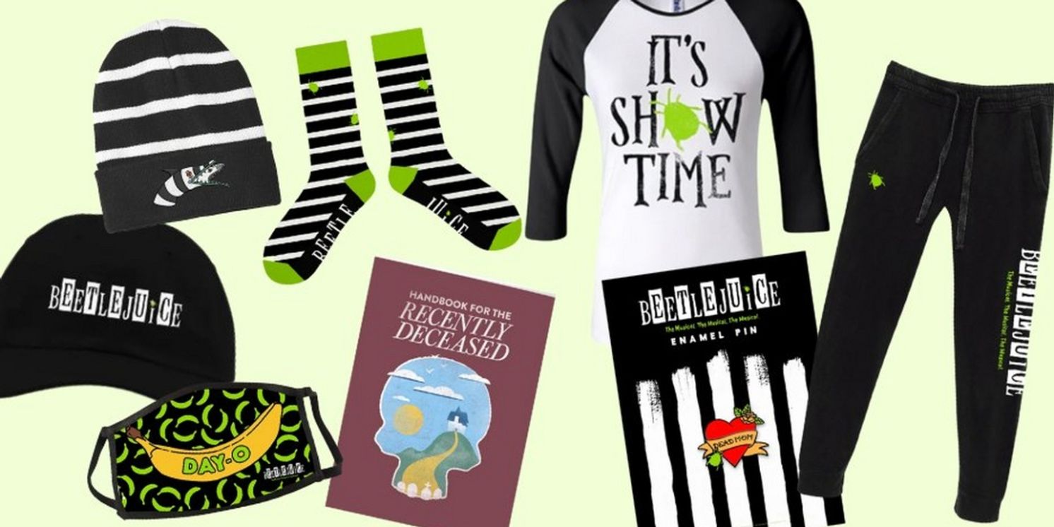 Shop Beetlejuice on Broadway Merch, Shirts, Souvenirs & More In The BroadwayWorld Theatre Shop  Image