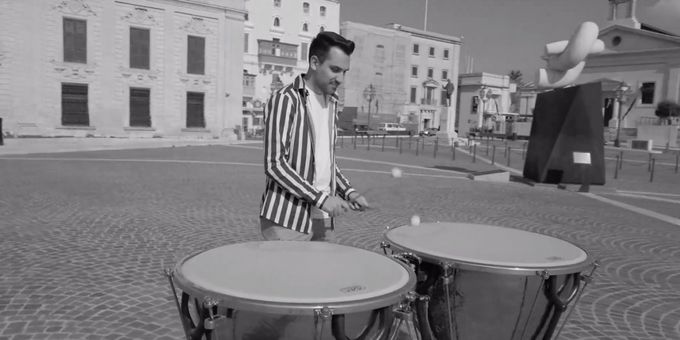 VIDEO: Malta Philharmonic Orchestra Performs in Empty Valletta Streets