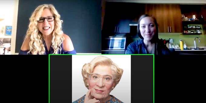 VIDEO: Mrs. Doubtfire (Rob McClure) Calls Winners of Mother's Day Contest