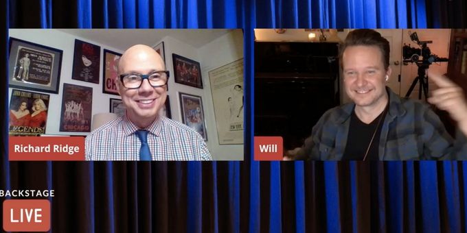 VIDEO: Will Chase Visits Backstage LIVE with Richard Ridge- Watch Now!