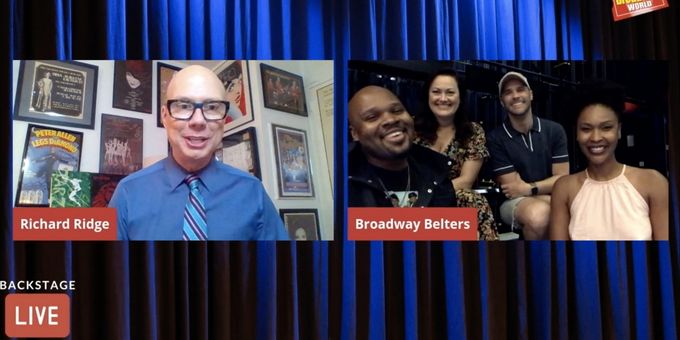 VIDEO: Ashley Brown, Michael James Scott, Kissy Simmons & Josh Strickland Visit Backstage LIVE with Richard Ridge- Watch Now!