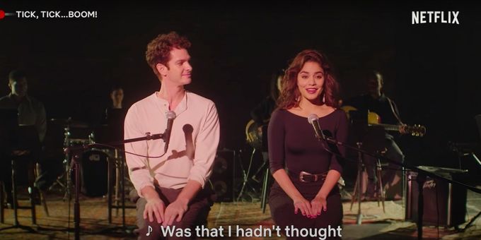 VIDEO: Watch Andrew Garfield & Vanessa Hudgens Perform 'Therapy' in TICK, TICK...BOOM!