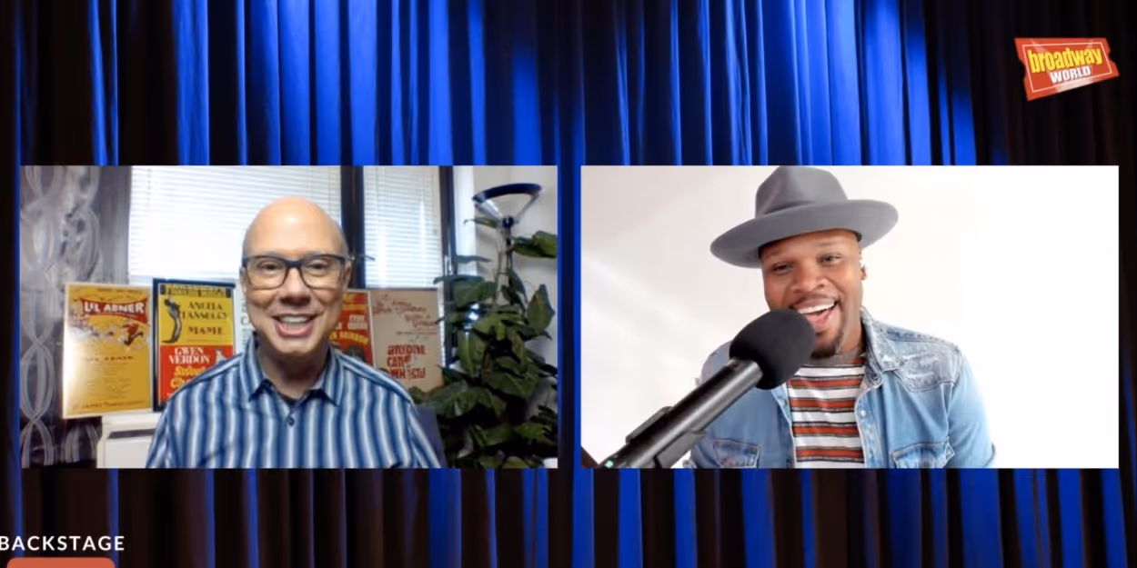 VIDEO: Michael James Scott Visits Backstage LIVE with Richard Ridge- Watch Now! Video