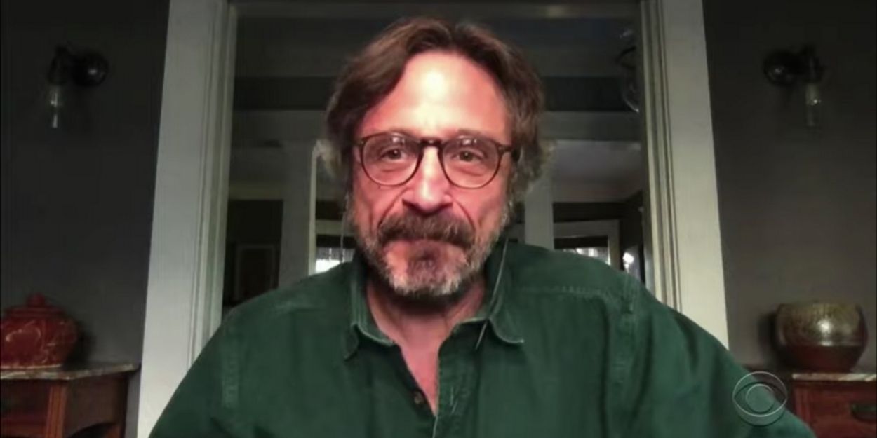 VIDEO: Marc Maron Talks About His Bowie Memorabilia on THE LATE LATE SHOW Video