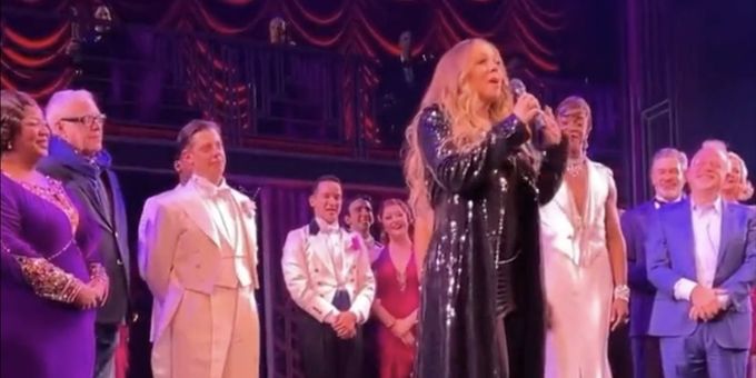 VIDEO: Mariah Carey Surprises Audience at SOME LIKE IT HOT Curtain Call