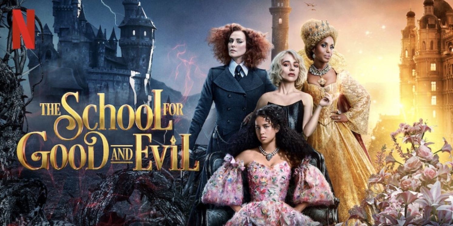 THE SCHOOL FOR GOOD & EVIL Tops English Films List on Netflix  Image