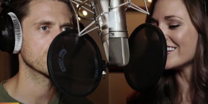 VIDEO: Laura Osnes & Aaron Tveit Sing 'Winter Wonderland' From ONE ROYAL HOLIDAY