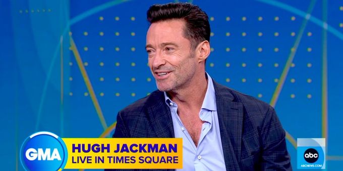 VIDEO: Hugh Jackman Reveals He Saw a NYC Marathon Runner in THE MUSIC MAN Audience on GOOD MORNING AMERICA