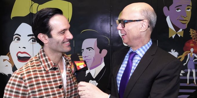 VIDEO: Hangin' with FUNNY GIRL's Nick Arnstein, Ramin Karimloo!