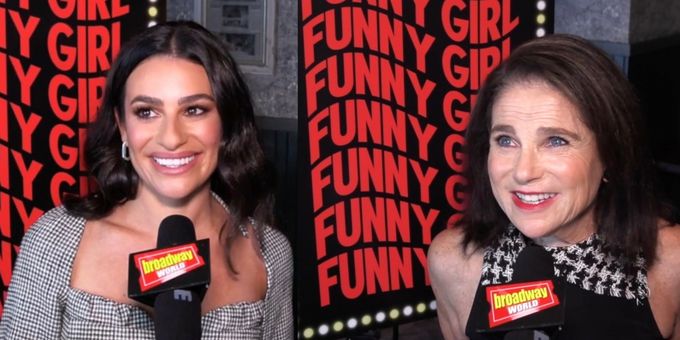 VIDEO: Lea Michele & Tovah Feldshuh Reflect on Their First Night in FUNNY GIRL