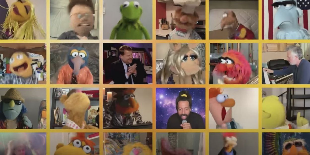 VIDEO: The Muppets and James Corden Perform 'With a Little Help from My Friends' Video