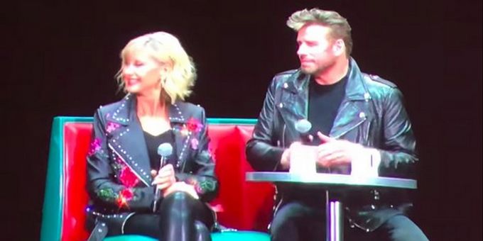 VIDEO: John Travolta and Olivia Newton-John Reunite For GREASE Sing-A-Long and Q & A