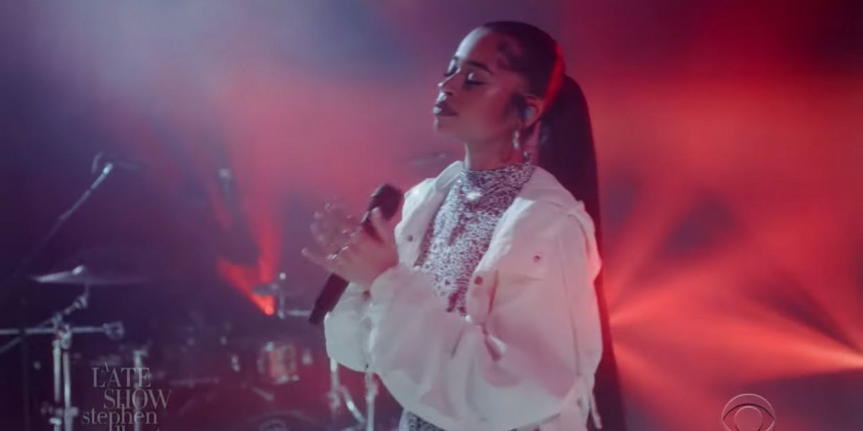 VIDEO: Ella Mai Performs 'Not Another Love Song' on THE LATE SHOW Video