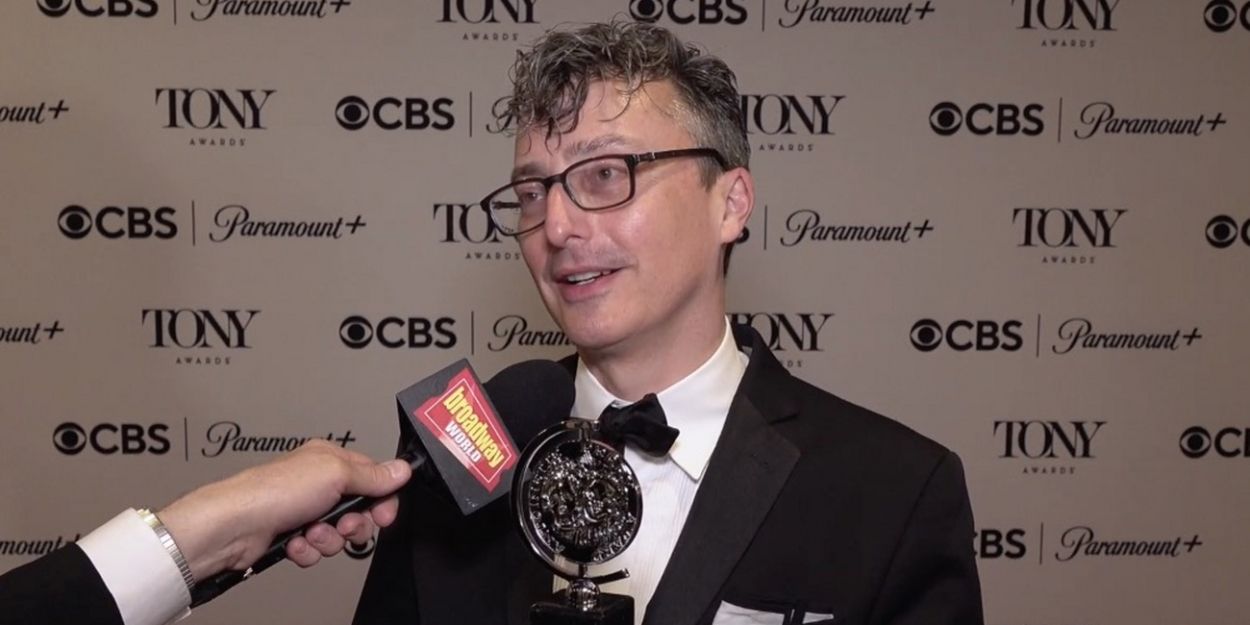 Video: Beowulf Boritt Celebrates Tony Win for 'Best Scenic Design of a Musical' Video