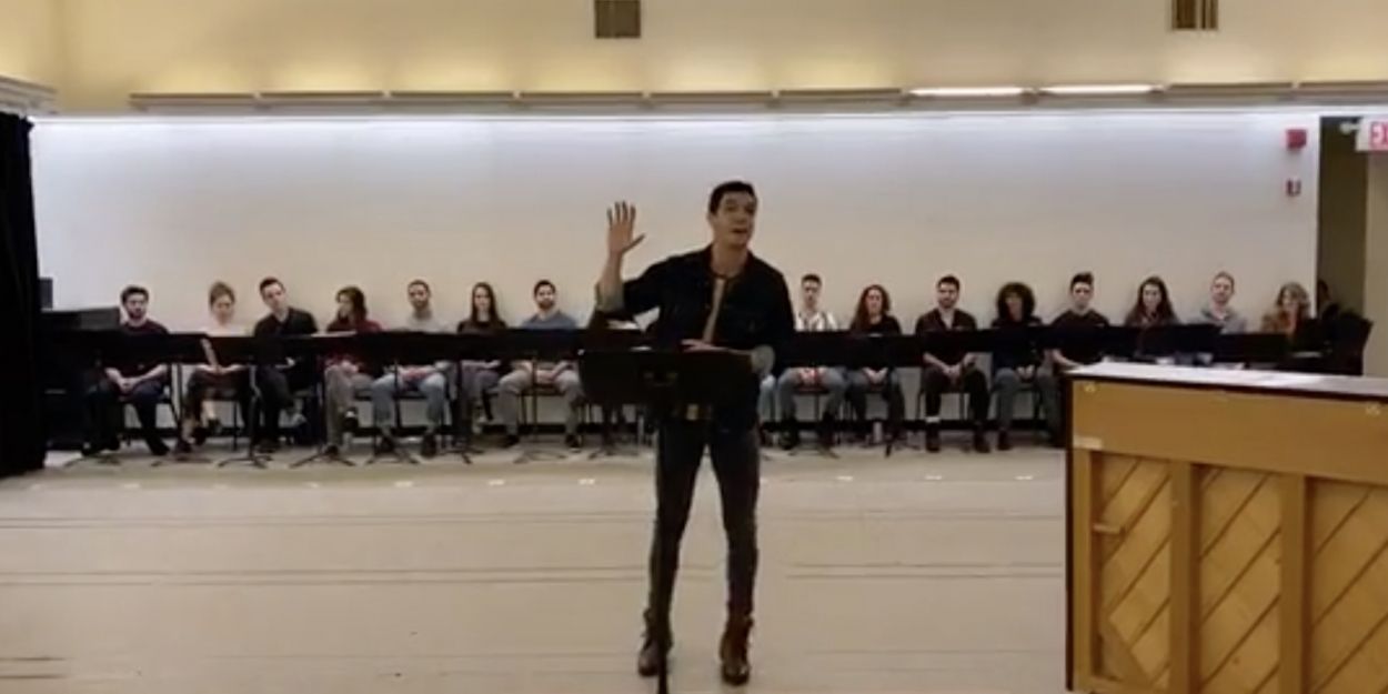 VIDEO: Watch Jason Gotay Sing 'Oh, What a Circus' from New York City Center's EVITA Video