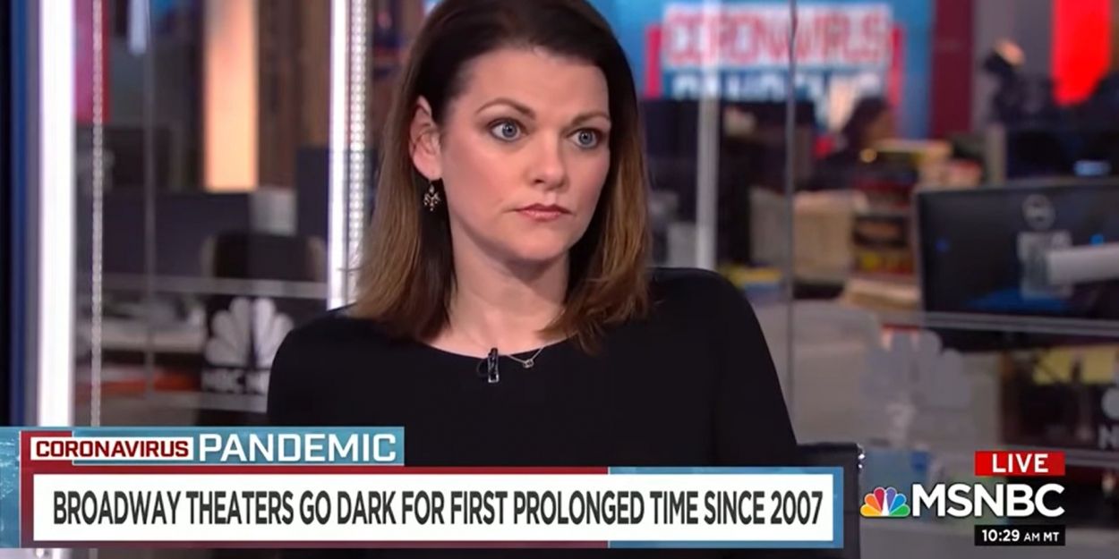 VIDEO: Equity President Kate Shindle Talks Broadway Shutdown on MSNBC Video