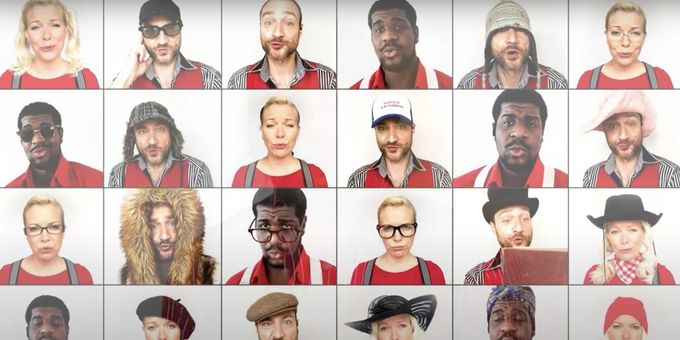 VIDEO: Derren Brown Challenges The Showstoppers to Compose New Song in 24 Hours