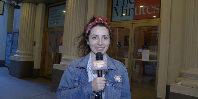 BWW Exclusive: Allison Frasca Visits THE MINUTES on The Broadway Break(down)!