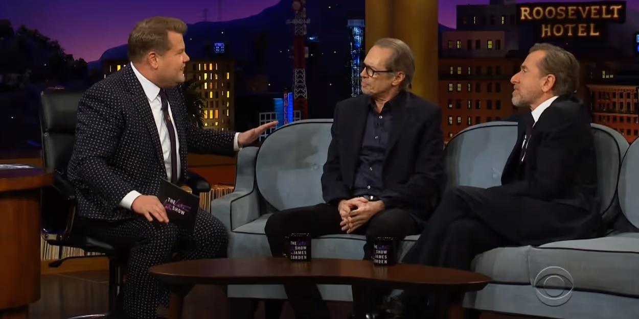 VIDEO: Steve Buscemi & Tim Roth Talk RESERVOIR DOGS on THE LATE LATE SHOW WITH JAMES… Video